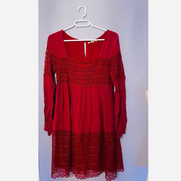 Anthropologie Floreat Aveline Lace Casual dress - Picture 5 of 7